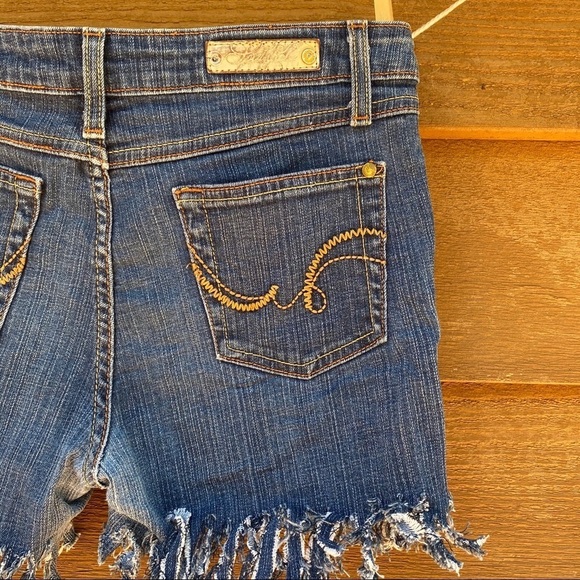 South Pole Cut Off Fringe Distressed Custom - Picture 7 of 10